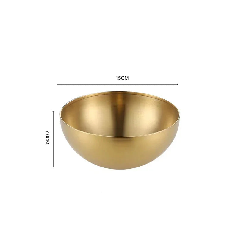 Saladier doré 15 cm