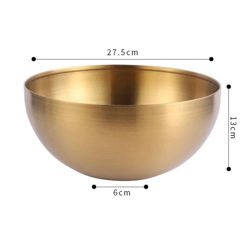 grand saladier inox or