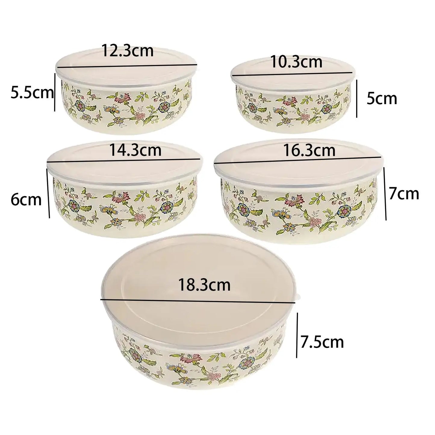 lot de 5 saladiers ceramique