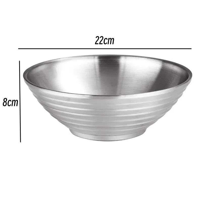 saladier 22 cm en inox