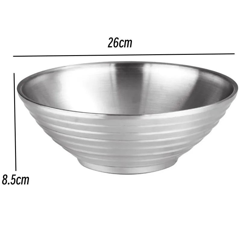 saladier 26 cm en inox
