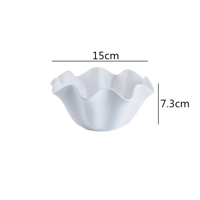 saladier blanc de 15cm