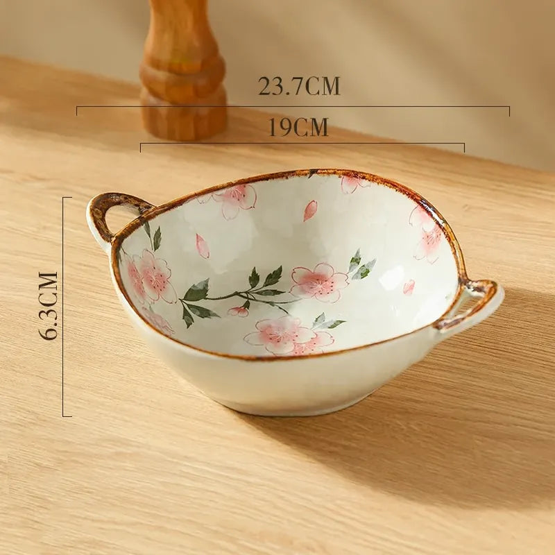 saladier blanc vintage