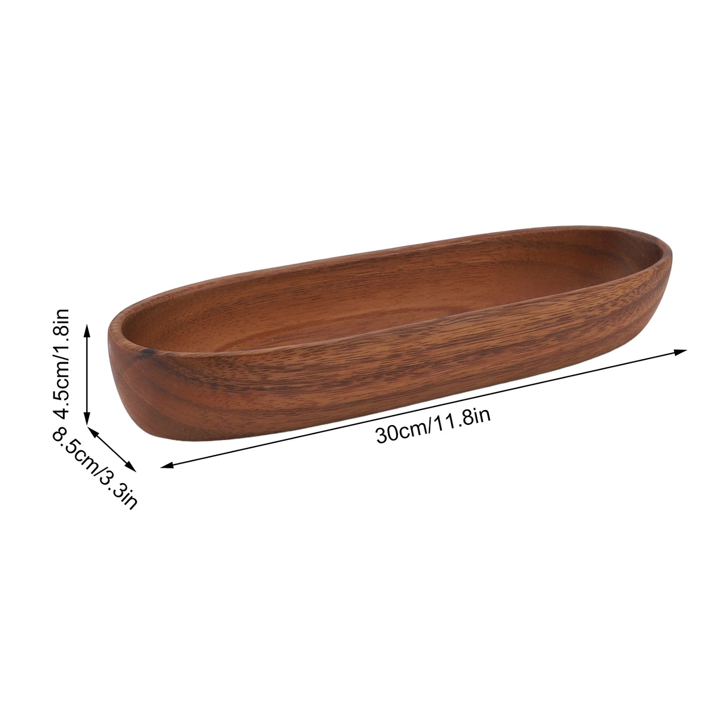 saladier bois bateau 30 cm