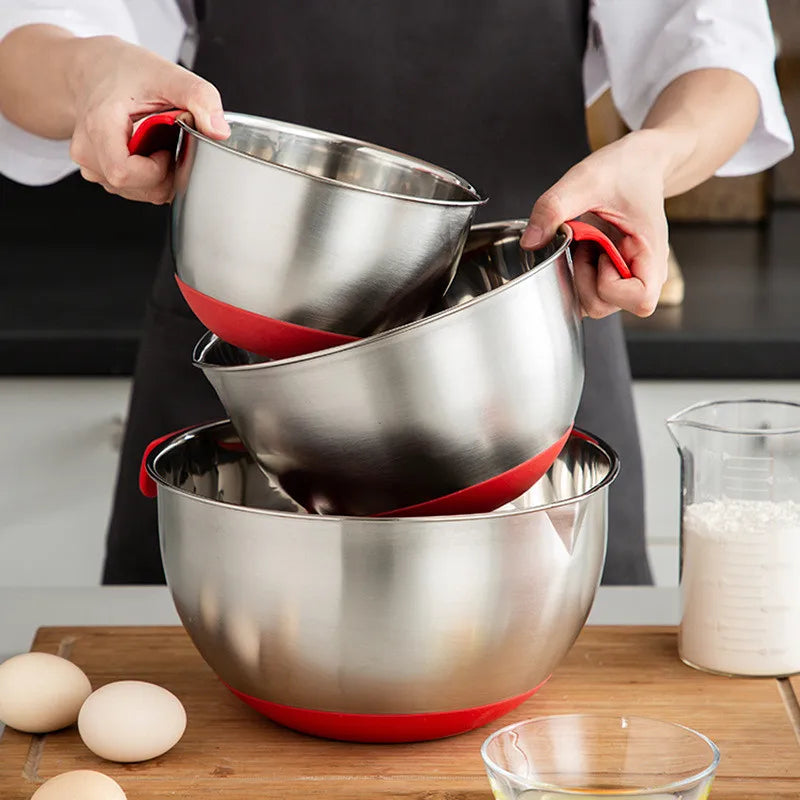 saladier couvercle inox