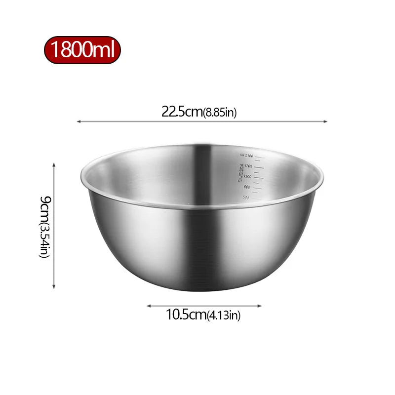 saladier cuisine inox 22.5cm