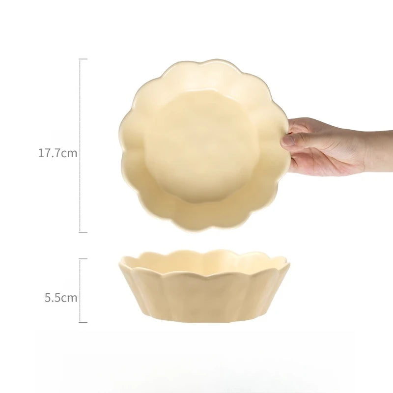 saladier dentelle beige