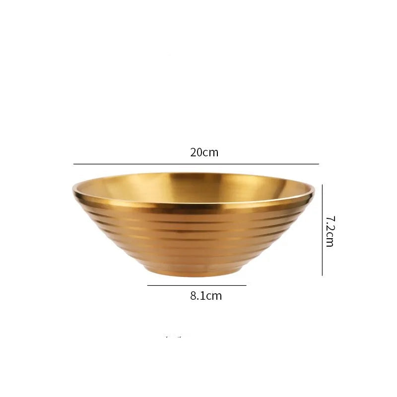 saladier doré 20 cm