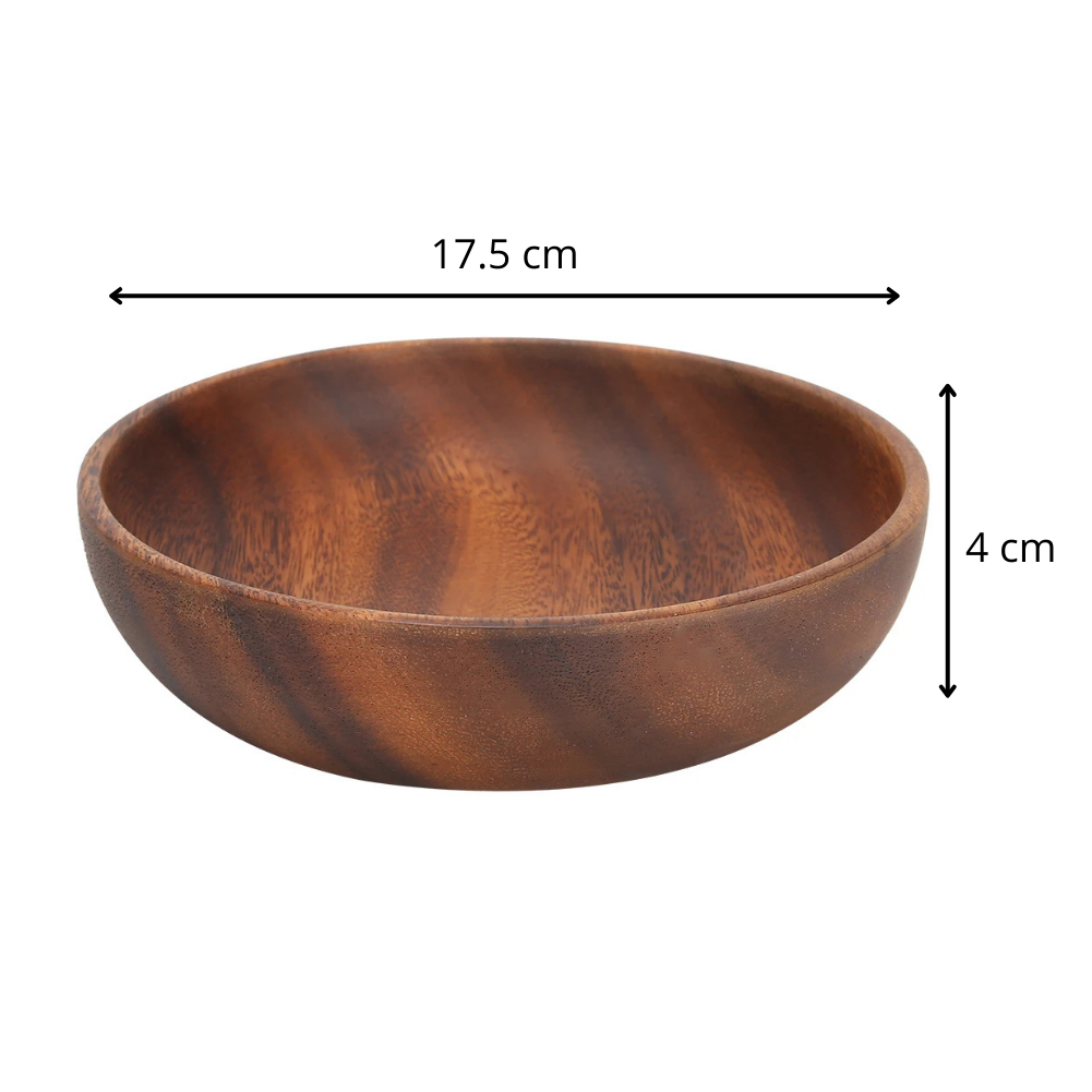 saladier en bois 17.5 cm