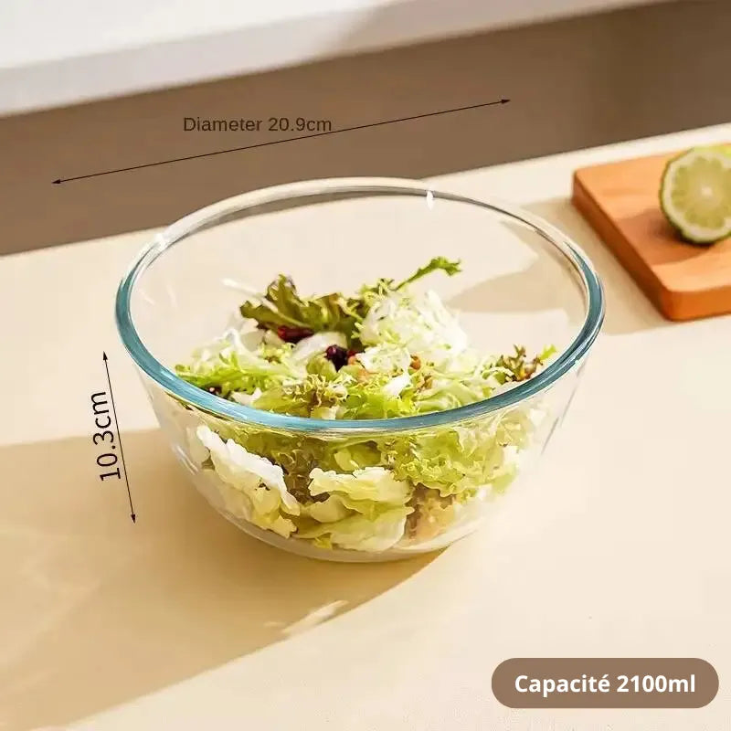 Saladier Verre Micro onde