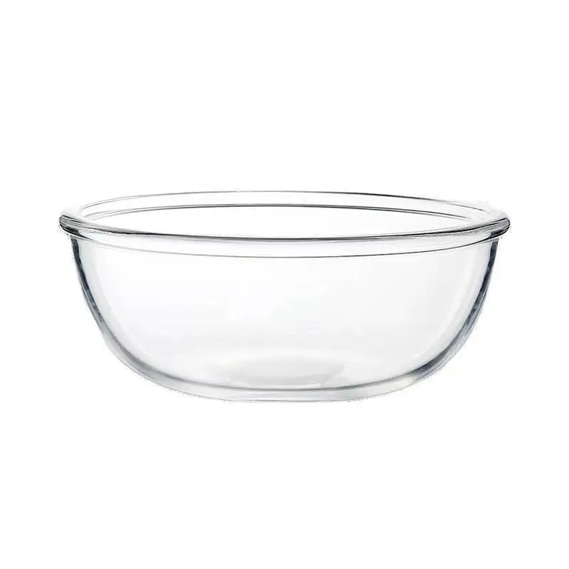 saladier en verre transparent