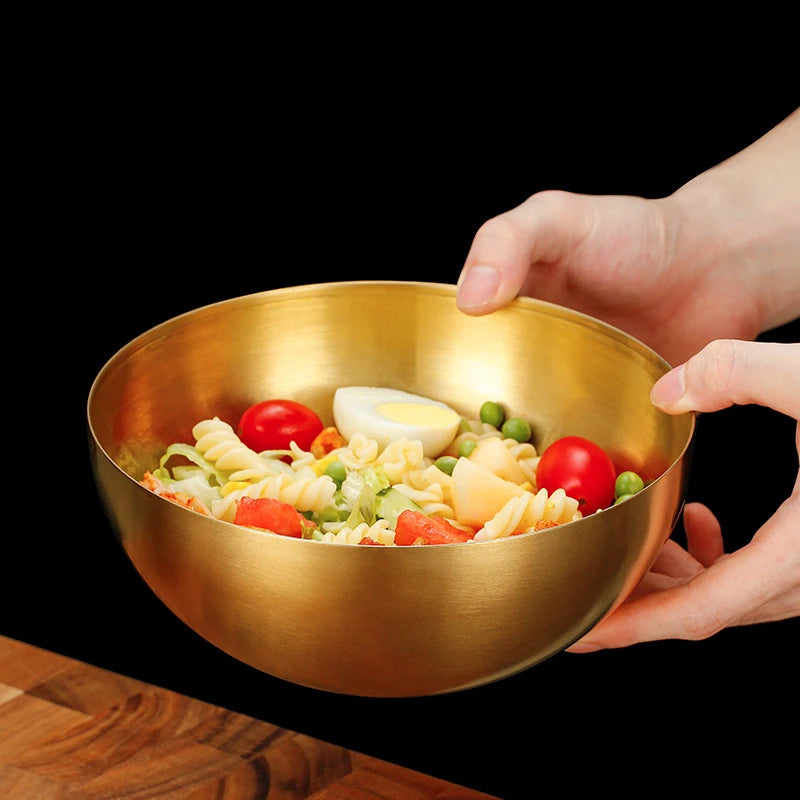 saladier fruit dore