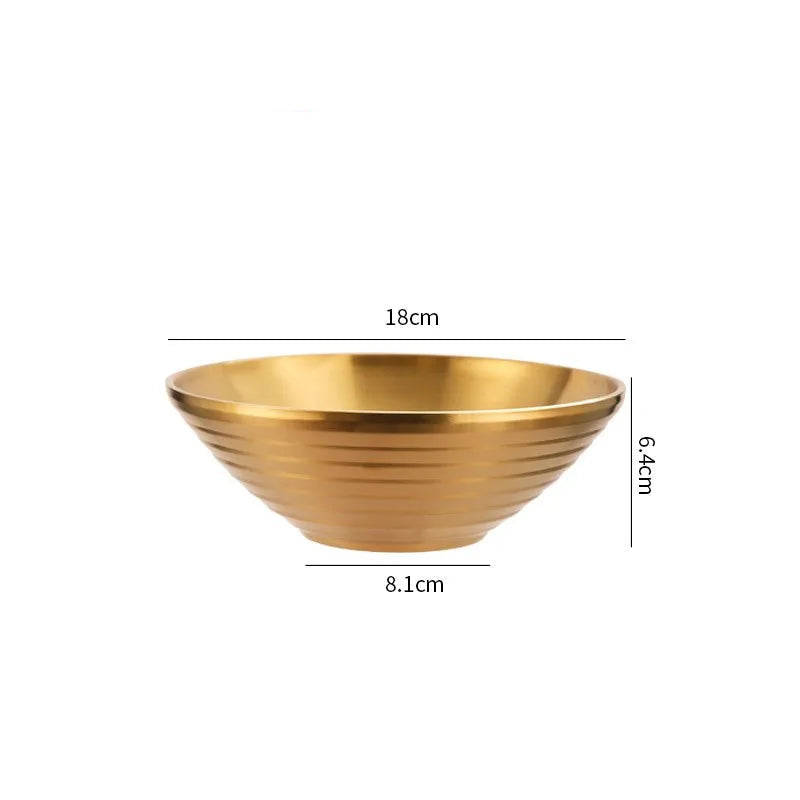 saladier or 18 cm