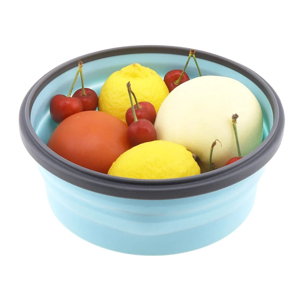 saladier pliable fait en silicone