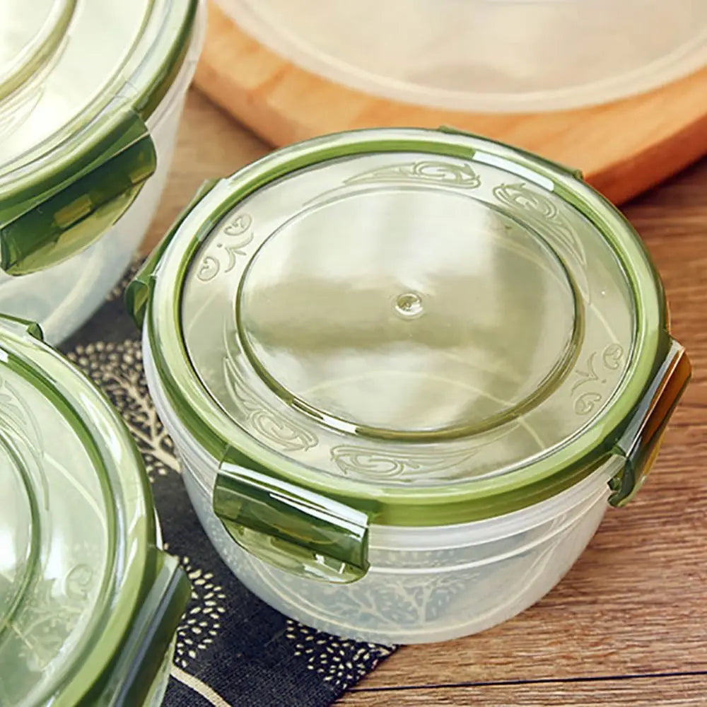 saladier tupperware couvercle vert