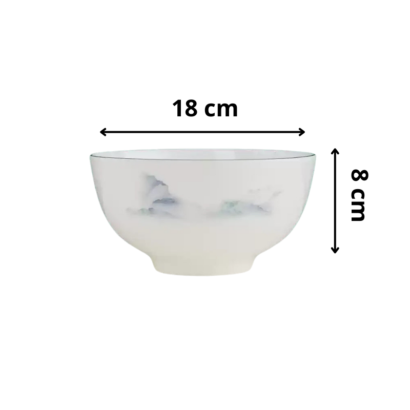 Saladier Blanc 18 cm
