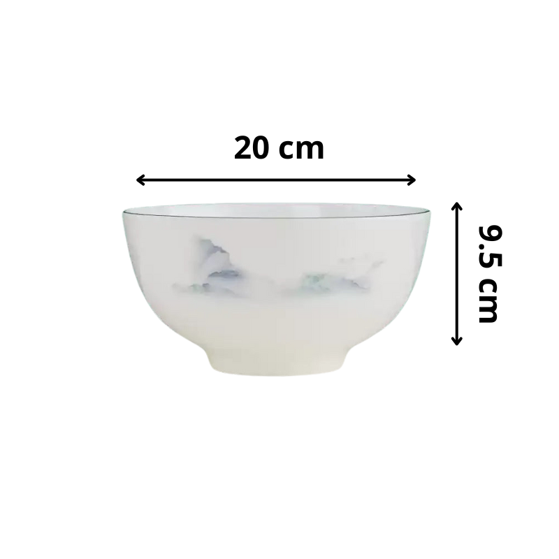 Saladier Blanc 20 cm