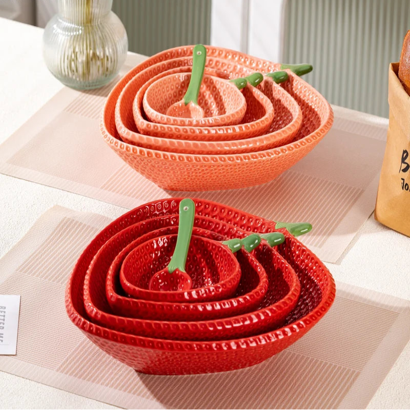 Saladier en Forme de Fraise