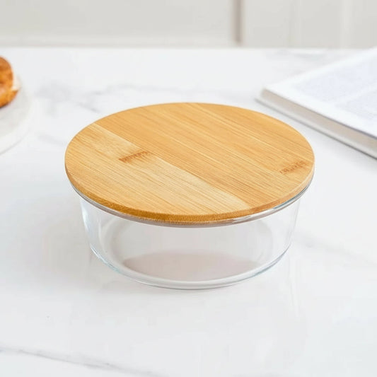 Saladier avec Couvercle en bois