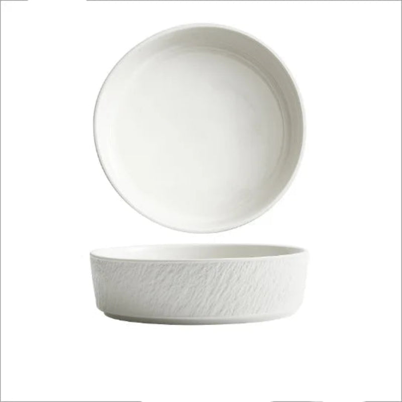 Saladier Porcelaine Plat