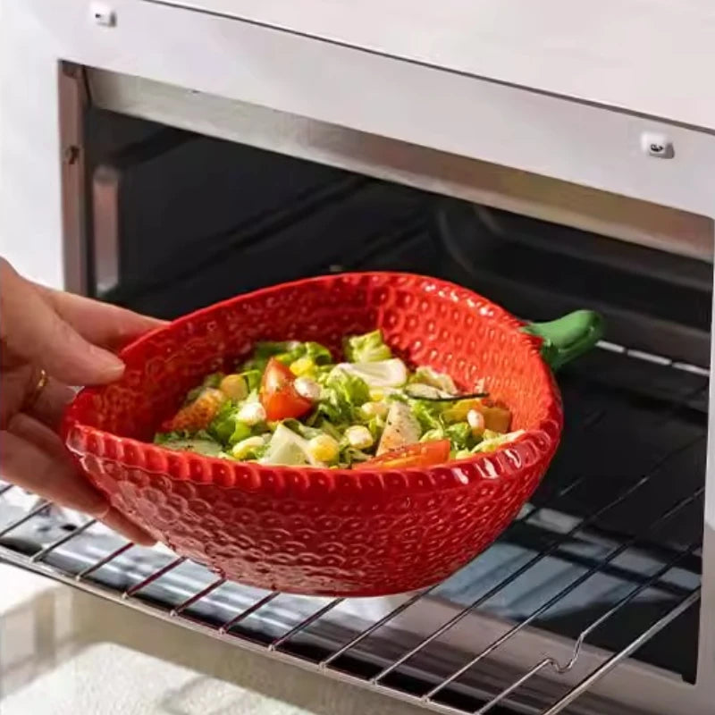 Saladier en Forme de Fraise