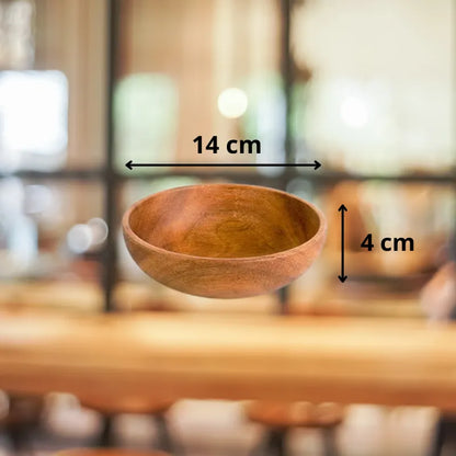 Saladier en Bois de Cerisier 14 cm