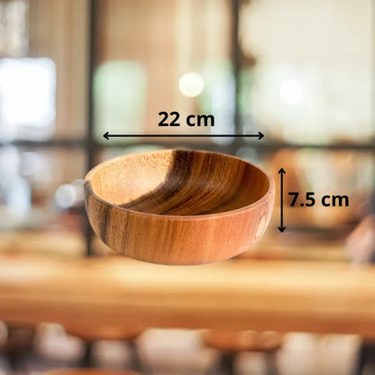 Saladier en Bois de Cerisier 22 cm