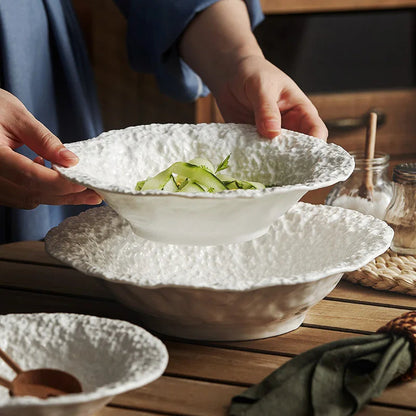 Saladier Porcelaine Blanc