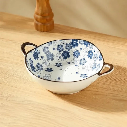 Saladier Bleu Vintage