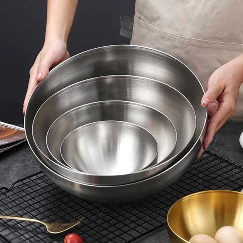 saladier inox argent 