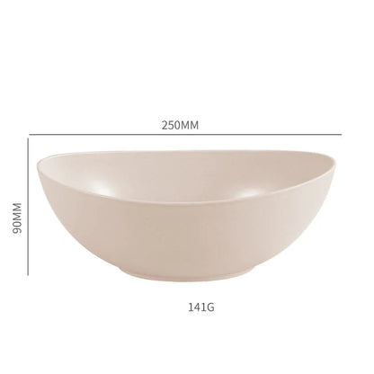 saladier plastique beige 