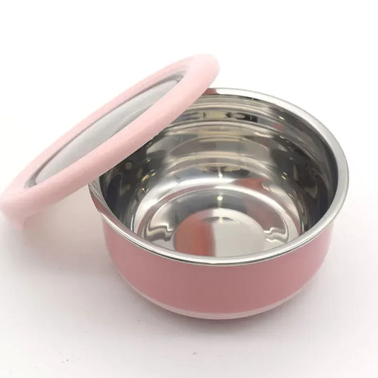 saladier tupperware rose couvercle
